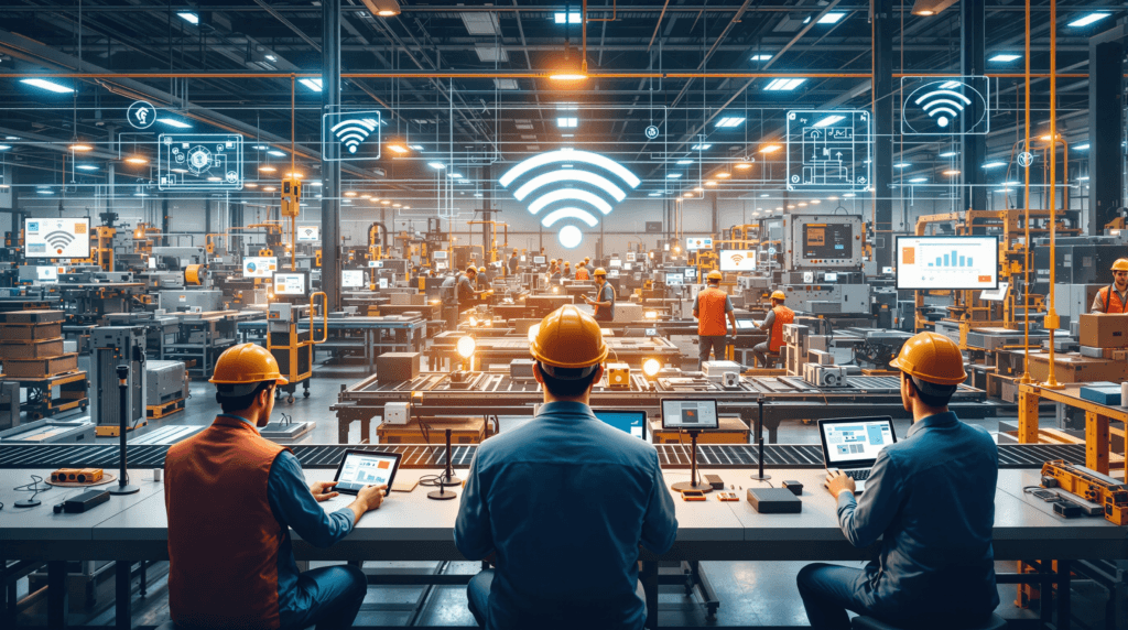 Wi-Fi tinklo optimizavimas gamybos sektoriuje