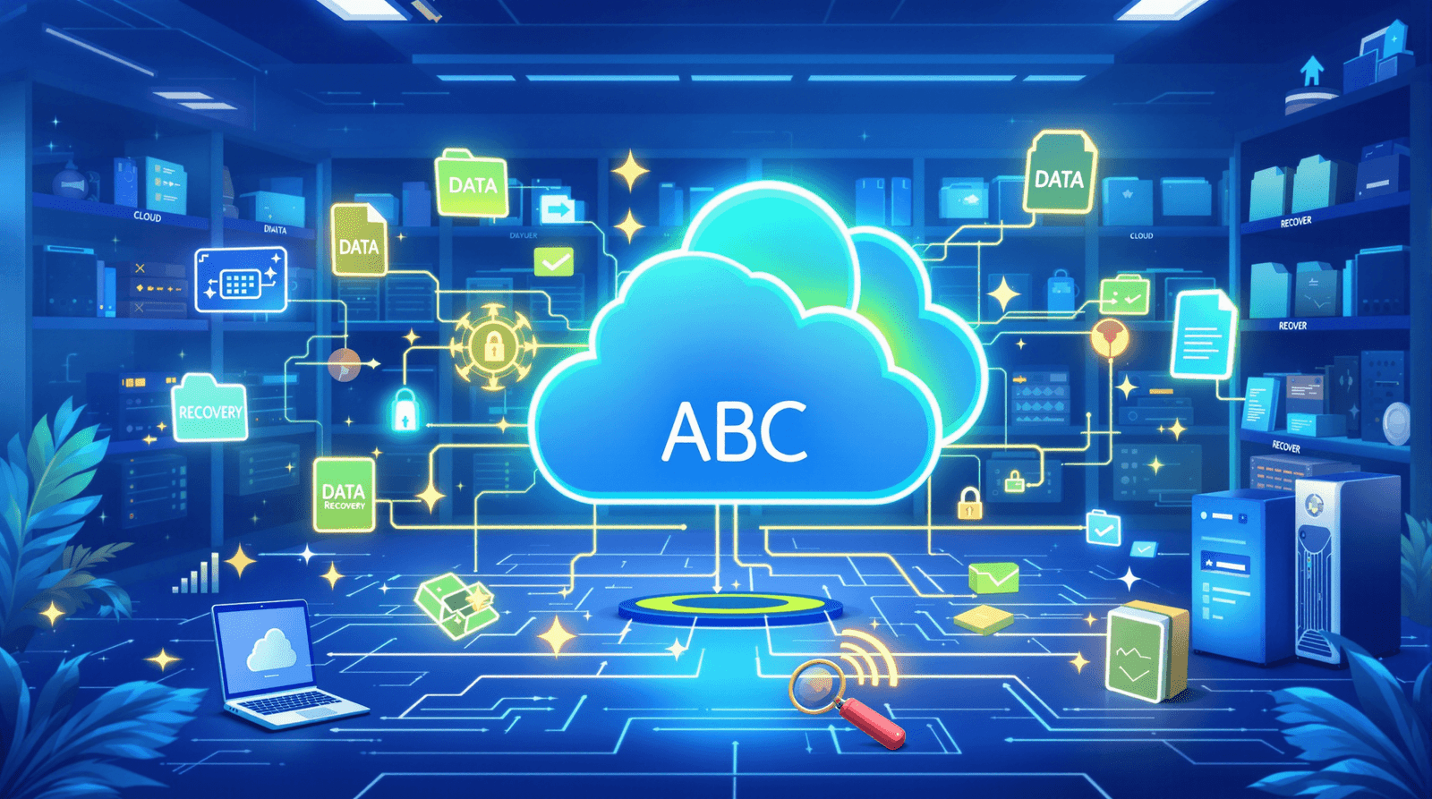 Atsarginių duomenų kopijųABC