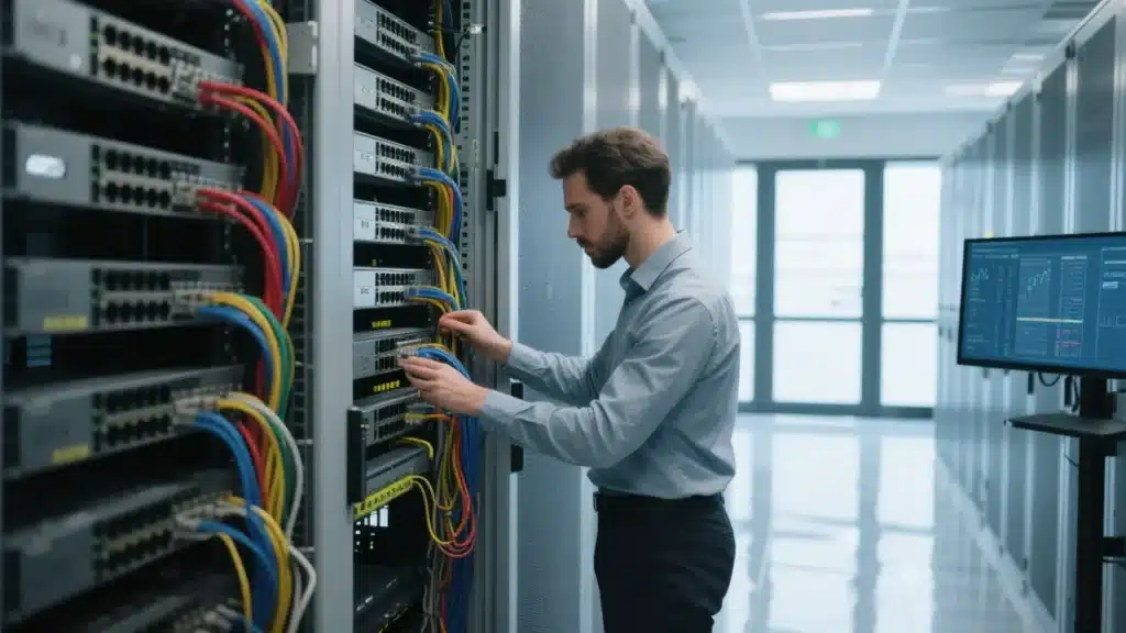 serverių diegimas ir priežiūra